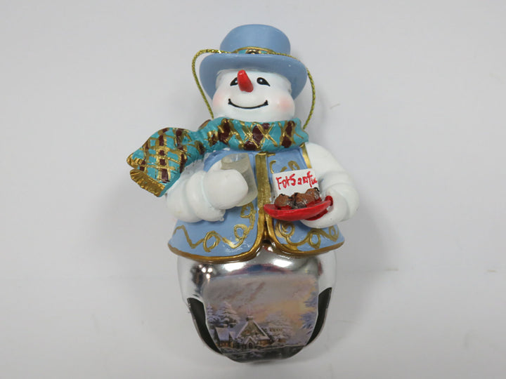Thomas Kinkade "Snow-bell Holidays" Ornaments