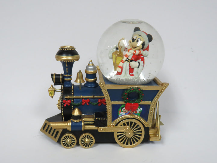 Mickey Mouse Snow Globe Train