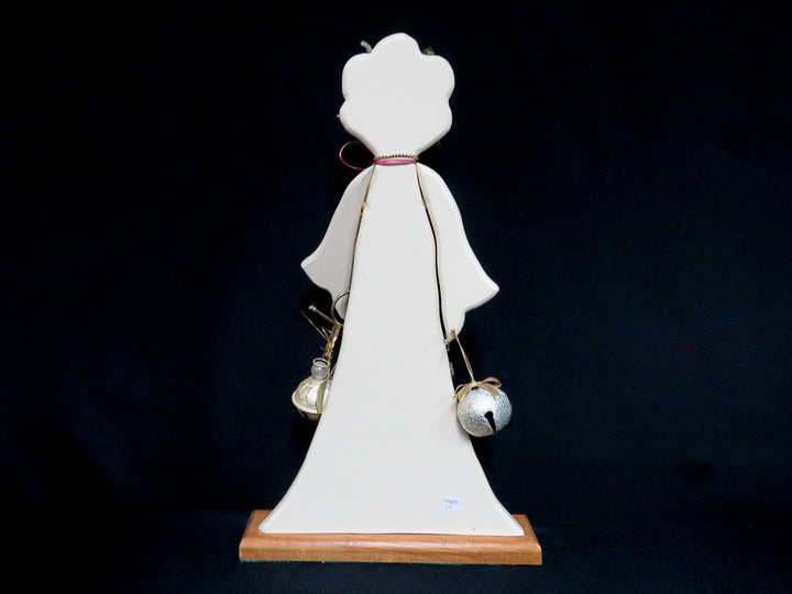 Wooden Angel with Instruments
