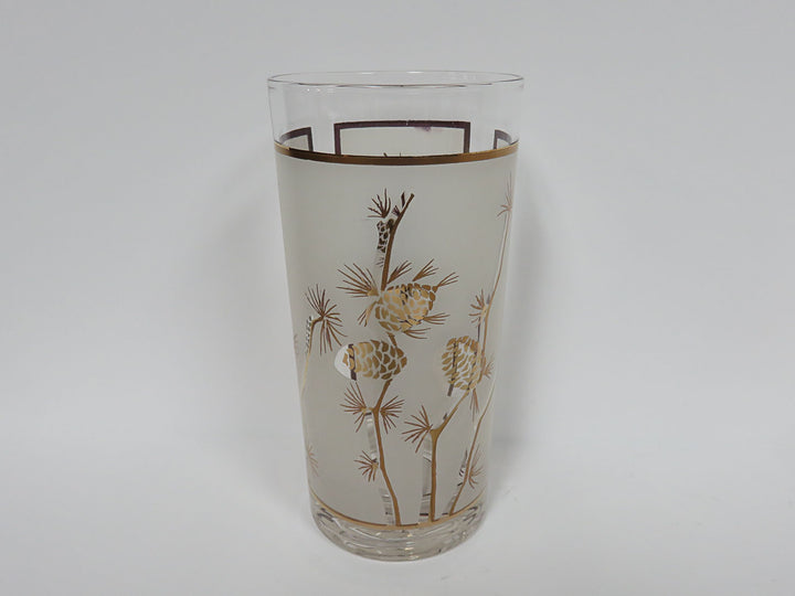 Libbey Golden Pinecone Highballs