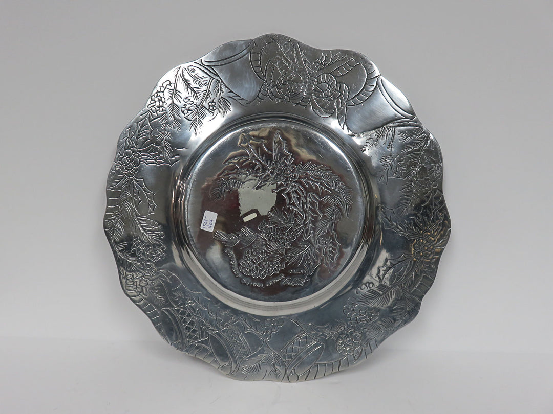 Arthur Court Christmas Platter