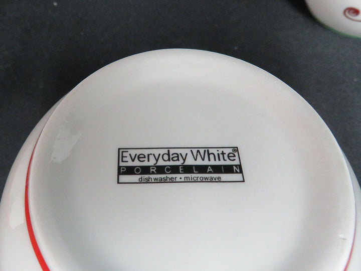 Everyday White Snack Bowls