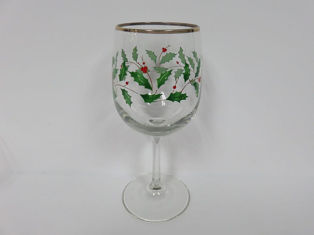 Lenox "Holiday" Wine Glasses