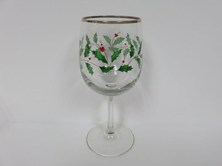 Lenox "Holiday" Wine Glasses