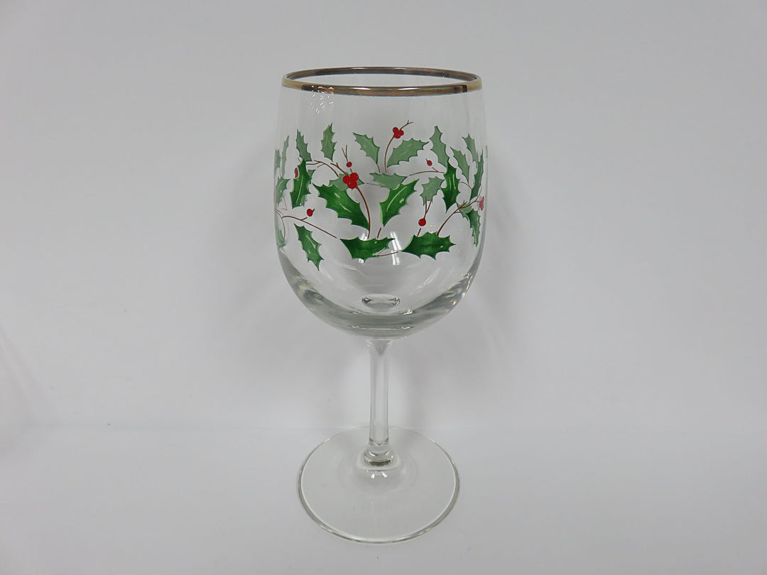 Lenox "Holiday" Wine Glasses