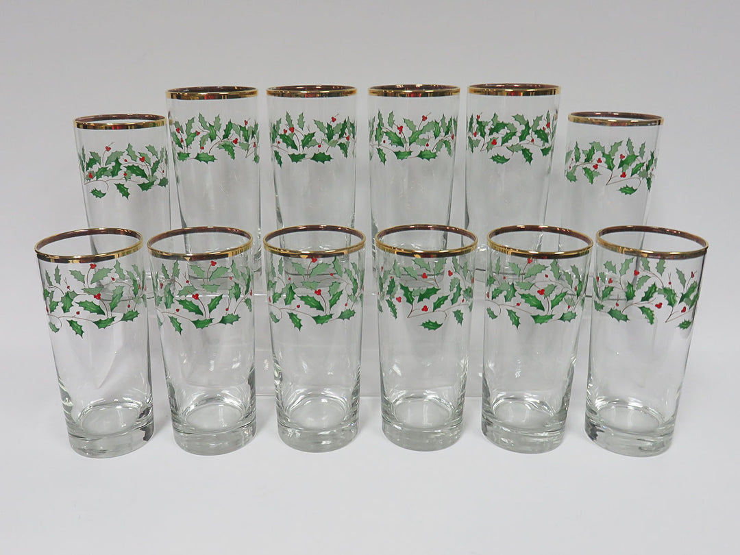 Lenox "Holiday" Highballs