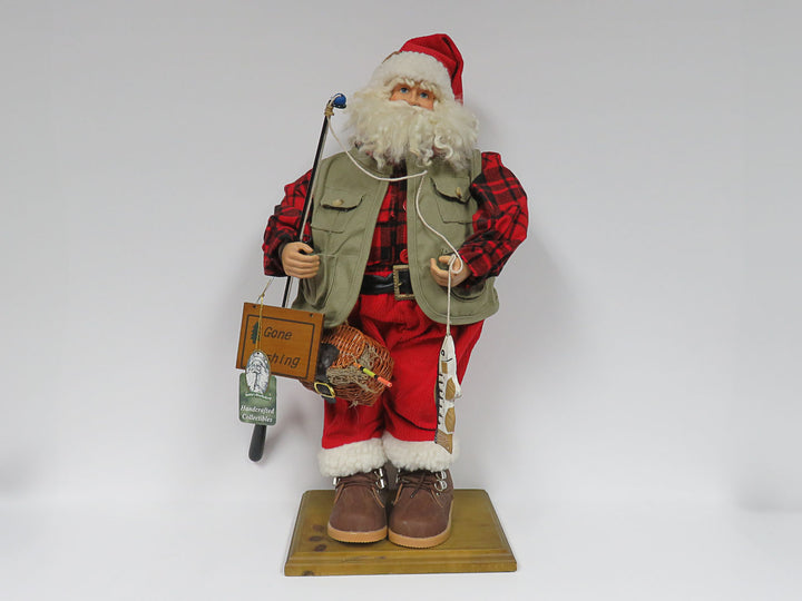 Gone Fishing Santa with Gear