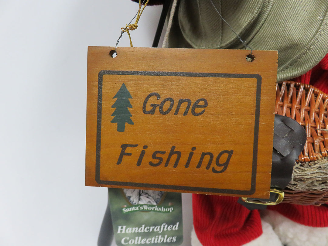 Gone Fishing Santa with Gear