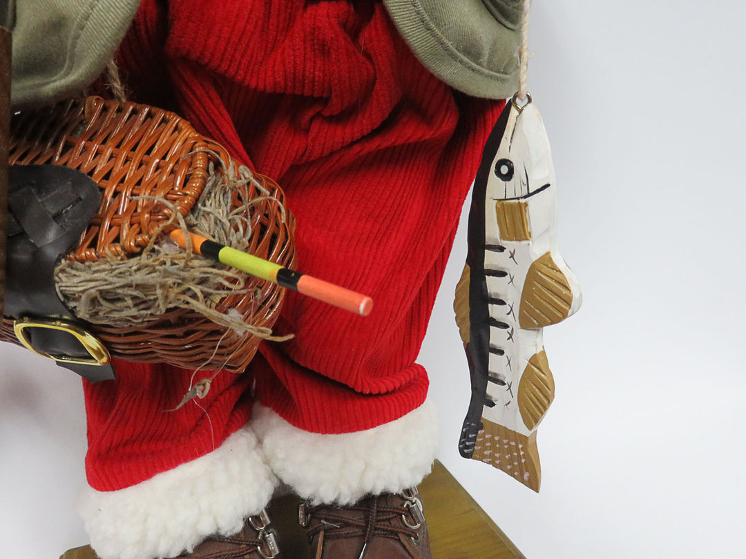 Gone Fishing Santa with Gear