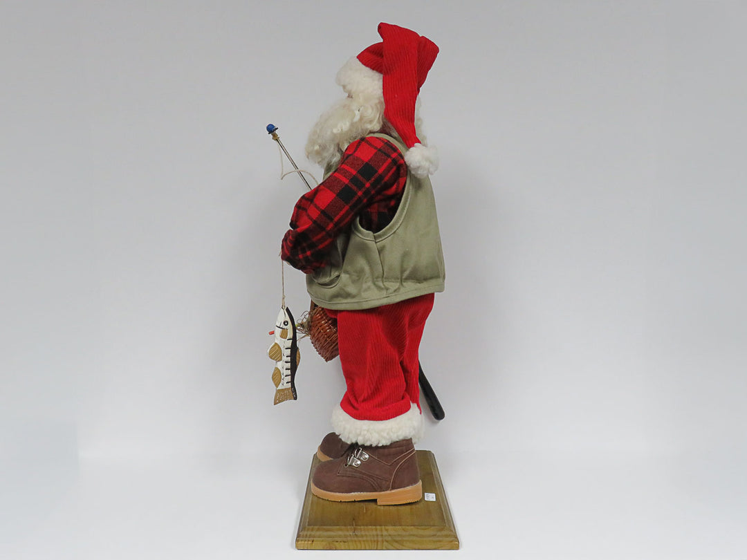 Gone Fishing Santa with Gear