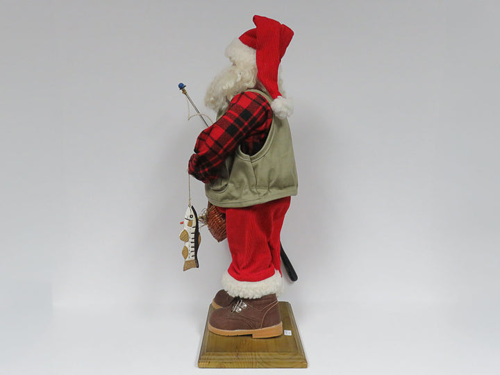 Gone Fishing Santa with Gear
