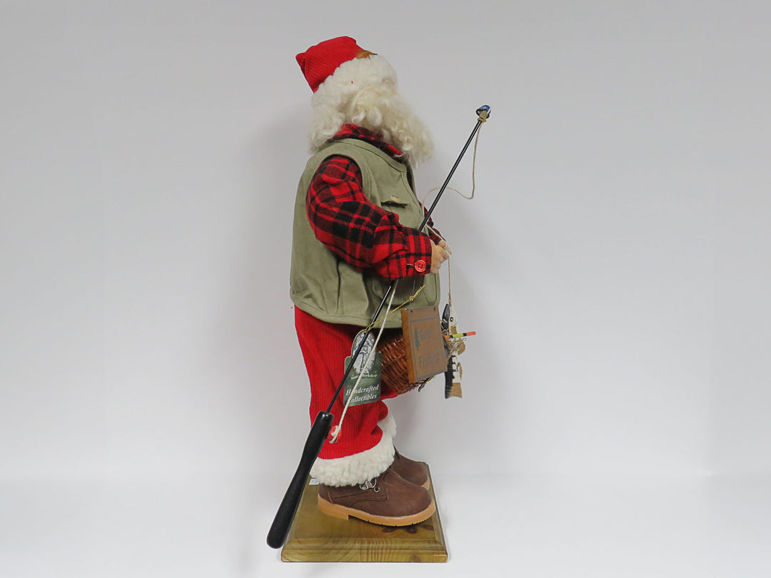 Gone Fishing Santa with Gear
