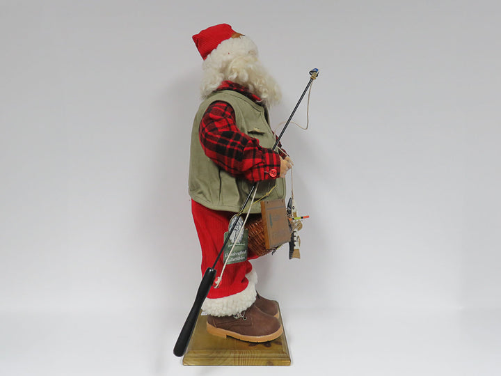 Gone Fishing Santa with Gear