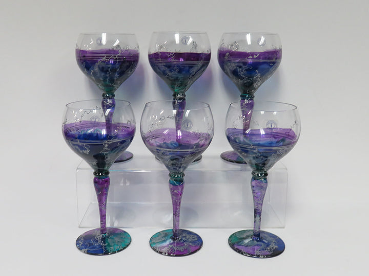 Decorative Wine Glasses