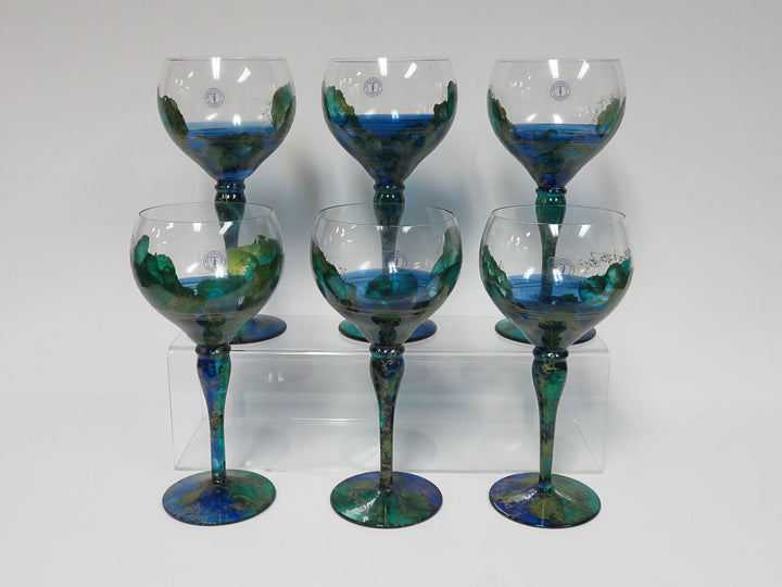 Decorative Wine Glasses