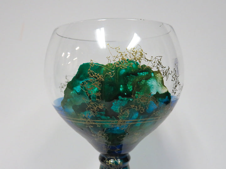 Decorative Wine Glasses