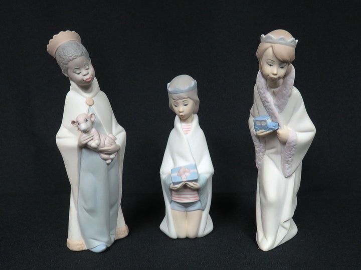 Lladró Three Wisemen Figurines
