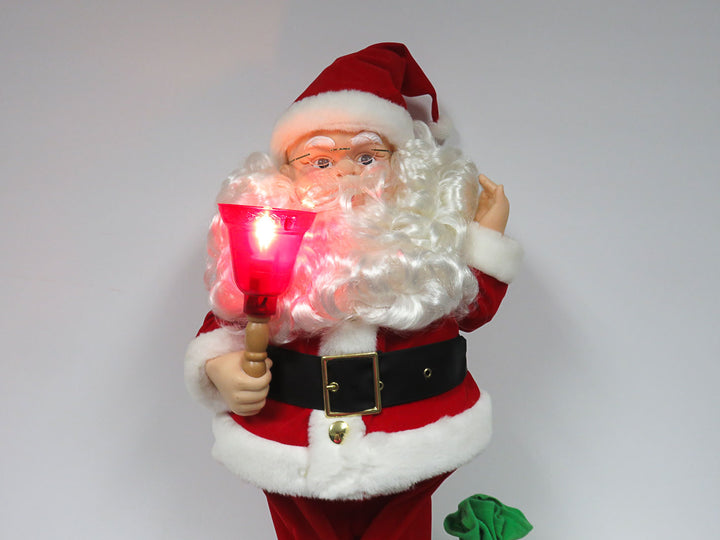 Motion-ette Santa with Illuminated Bell