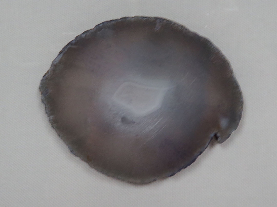 Geodes in Glass Frame