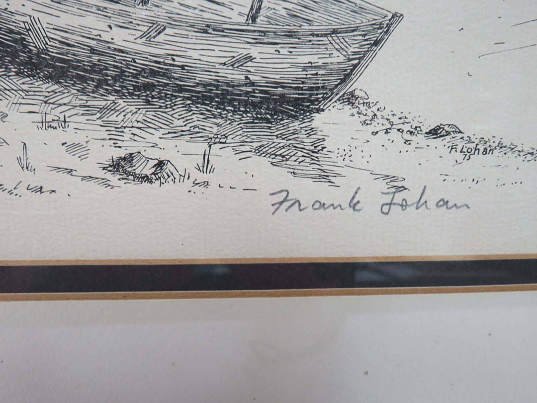 Vintage Fishing Print