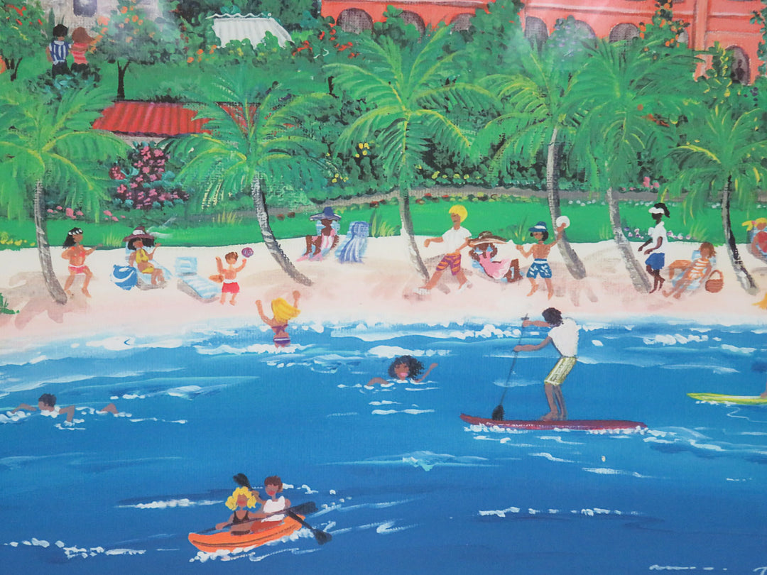 Tropical Hotel Poster