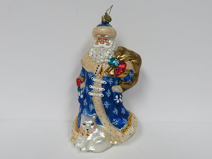 Radko Polar Santa Ornament