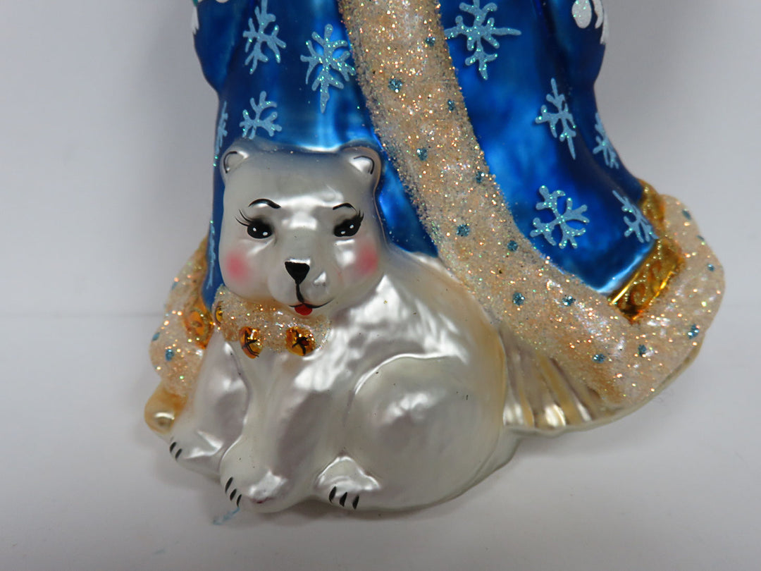 Radko Polar Santa Ornament
