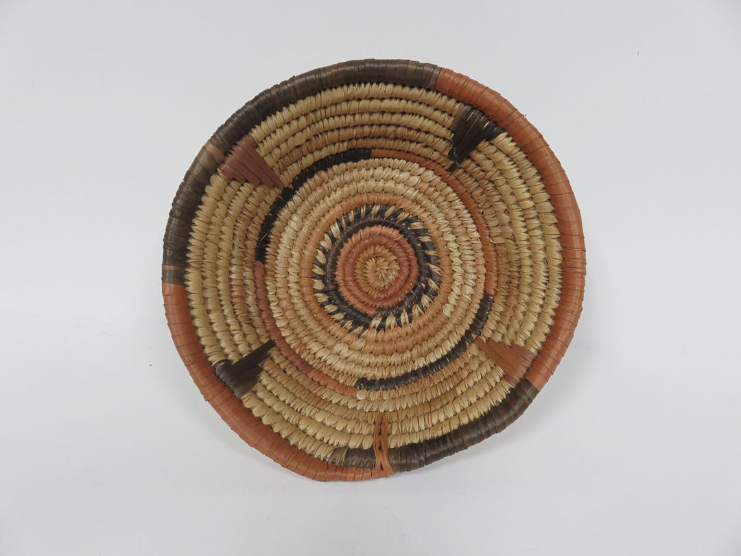 African Coiled Basket