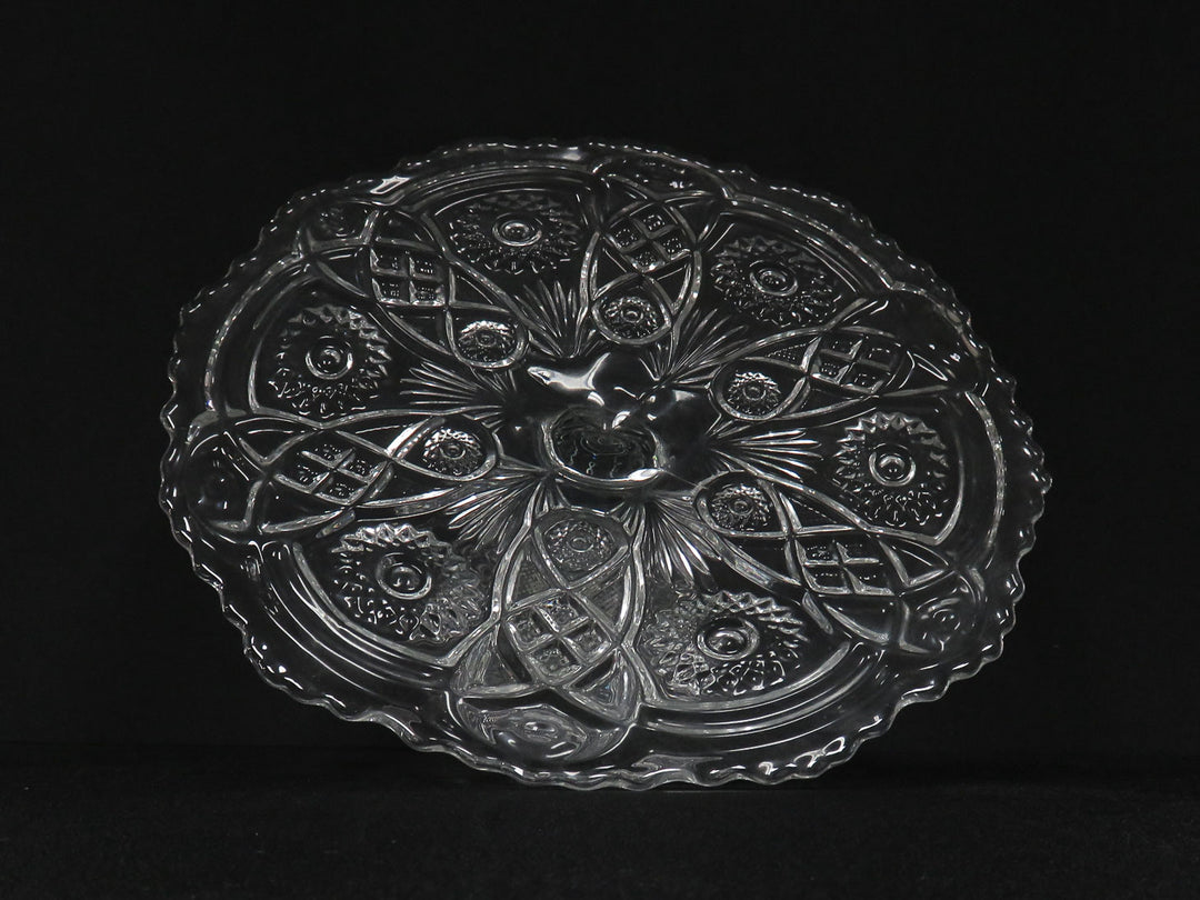Vfintage Pedestal Cake Plate