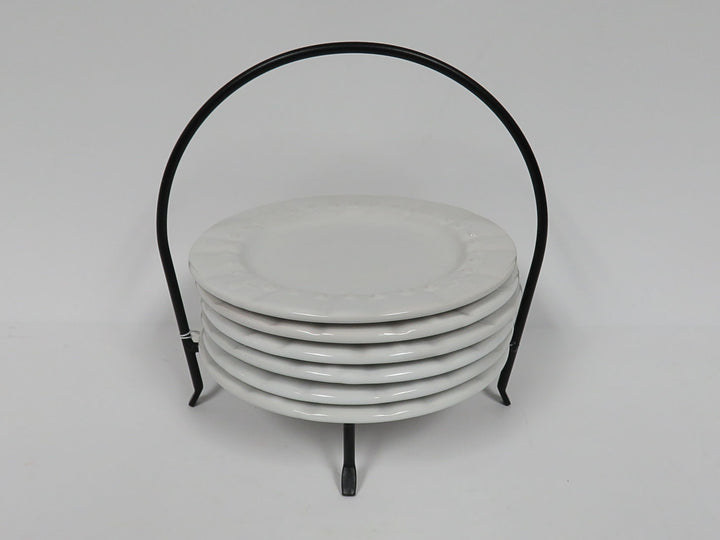 Appetizer Plates with Stand