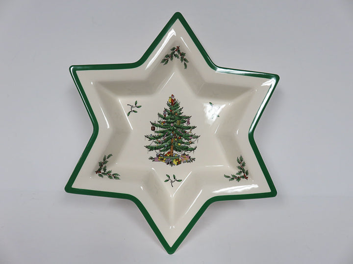 Spode "Christmas Tree" Star Dish