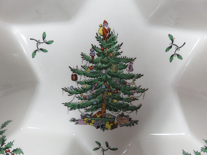 Spode "Christmas Tree" Star Dish