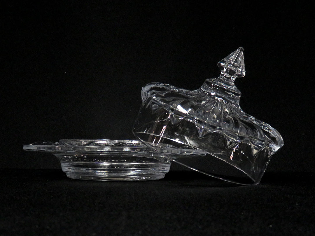 Vintage Heck Covered Butter/Cheese Dish