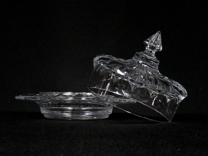 Vintage Heck Covered Butter/Cheese Dish