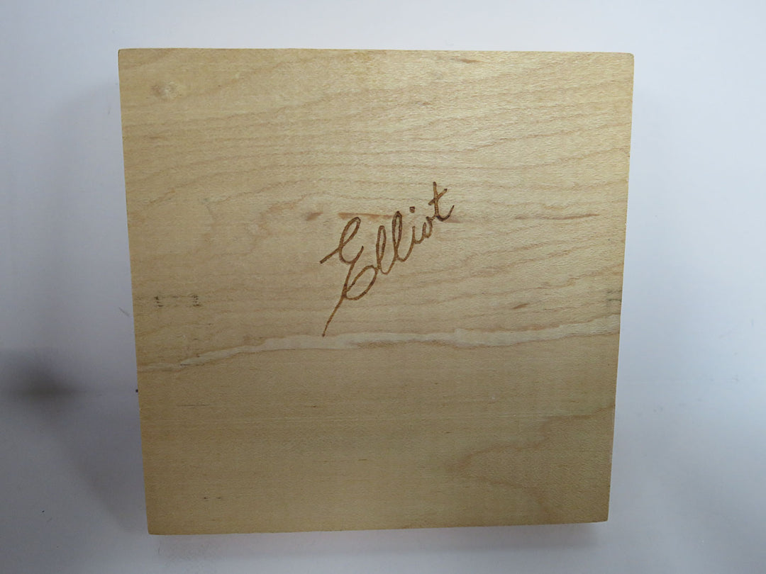 Wooden Hanukkah Dreidel with Base