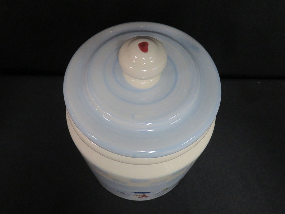 Heartstone "Snow People" Cookie Jar