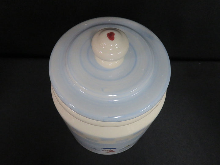 Heartstone "Snow People" Cookie Jar
