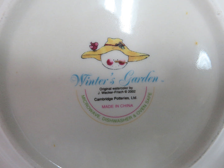 Winter's Garden Plates & Mug Set