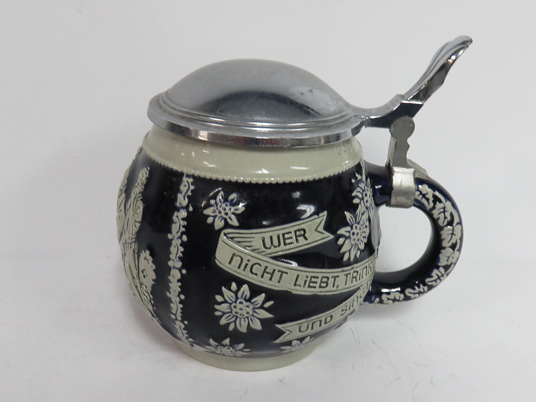 Beer Stein with German Quote