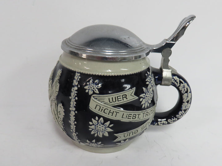 Beer Stein with German Quote