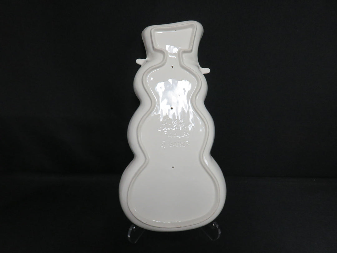 Ganz Snowman Divided Dish