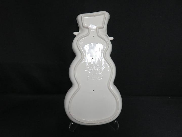 Ganz Snowman Divided Dish