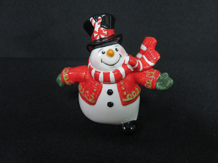 Fitz & Floyd Tumbling Snowmen