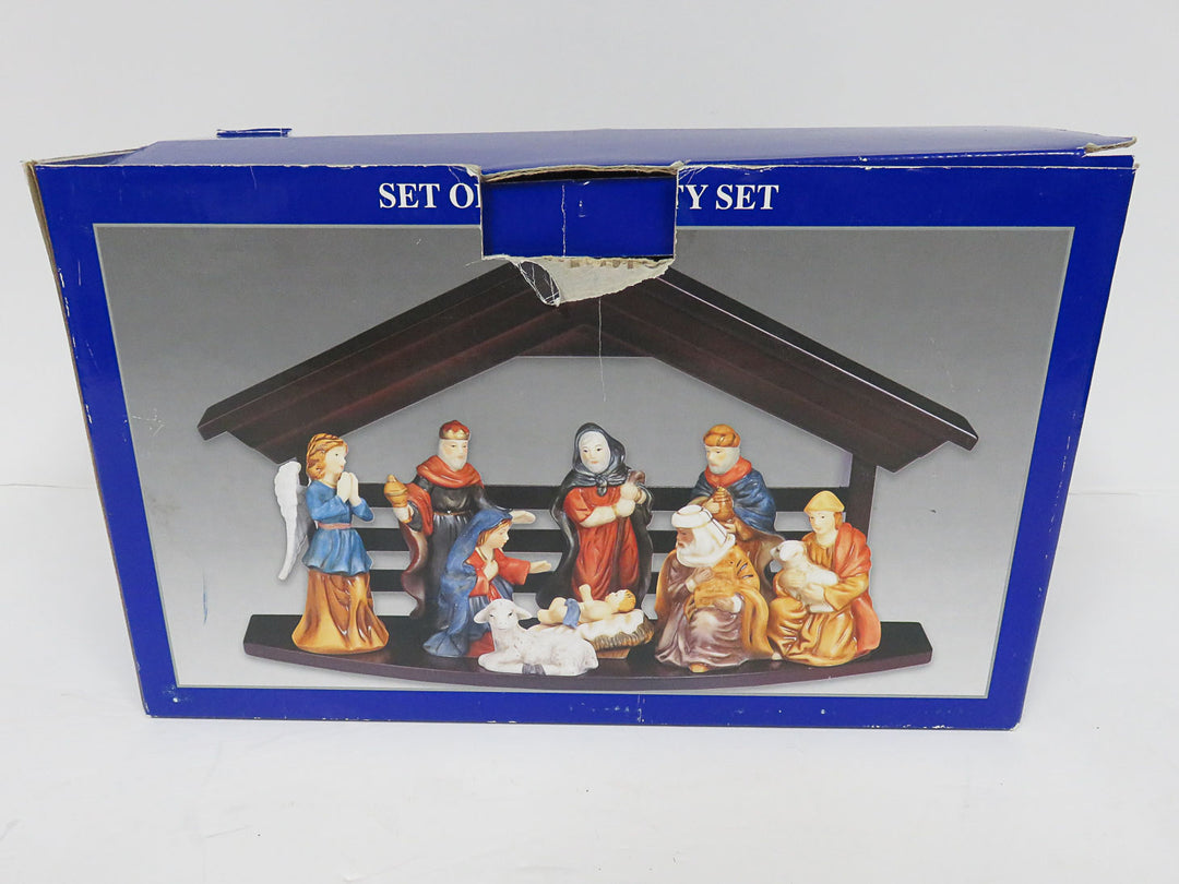 Porcelain  Nativity Scene