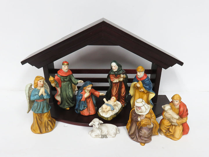 Porcelain  Nativity Scene