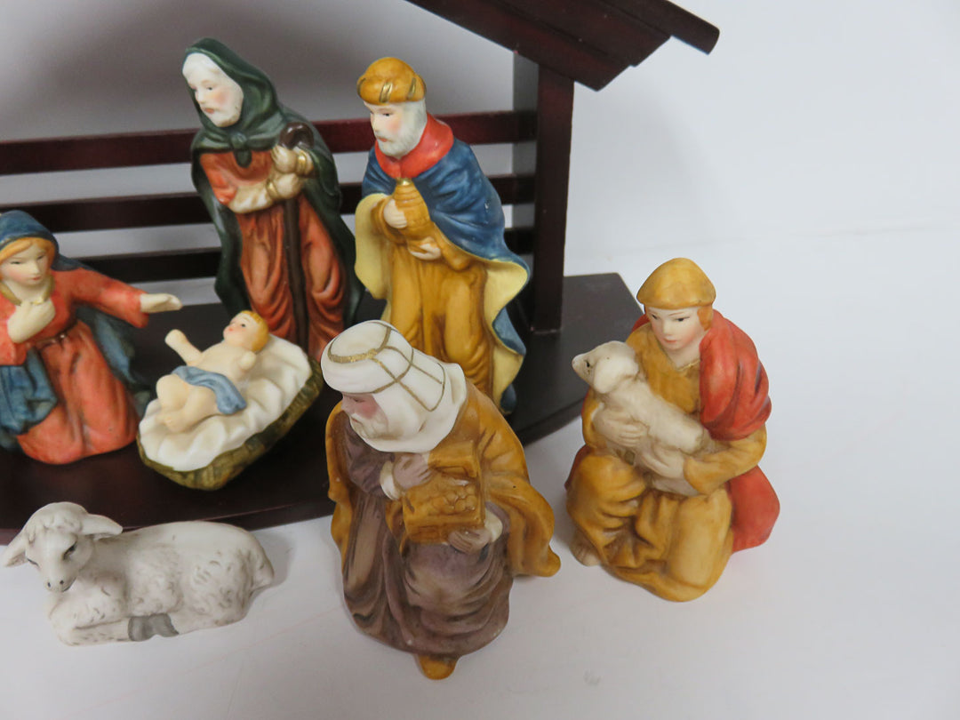 Porcelain  Nativity Scene