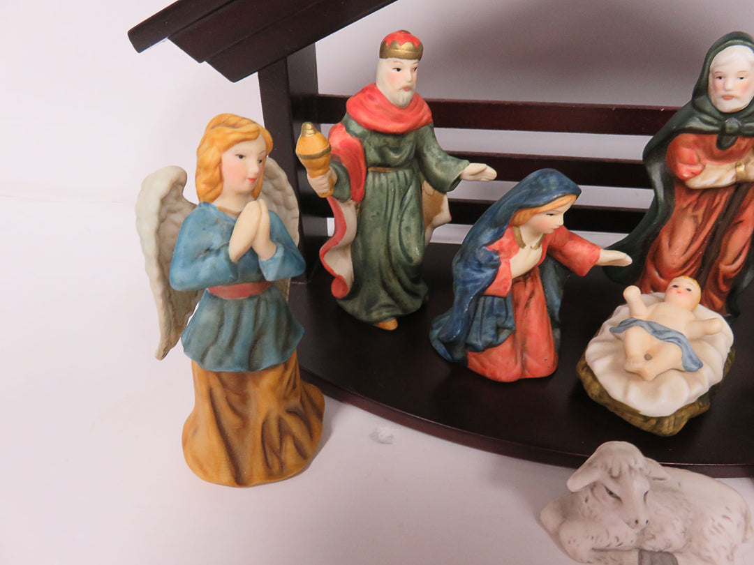 Porcelain  Nativity Scene