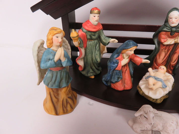 Porcelain  Nativity Scene