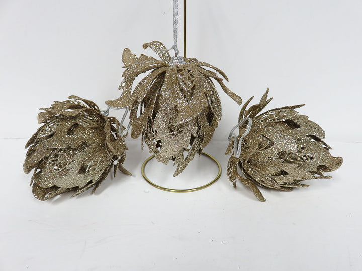 Glittery Christmas Ornaments