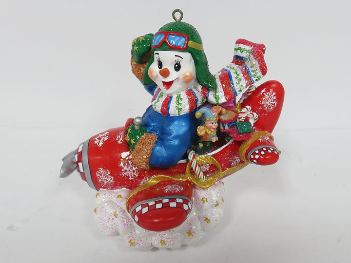 Radko Airplane Ornament
